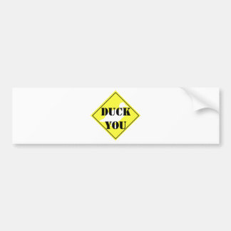 Ducka dig bildekal