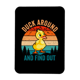 Ducka runt och ta reda på det magnet