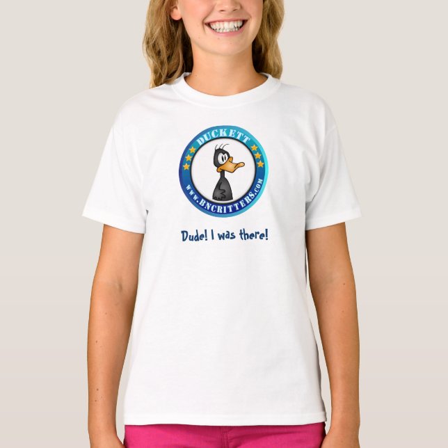 Duckett ser Buffett '11 T Shirt (Framsida)