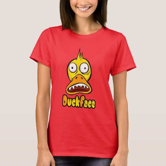 Duckface T Shirt (Framsida)
