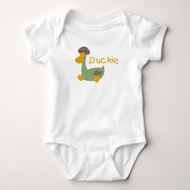 Duckie Baby Shirts Tee Shirt (Framsida)
