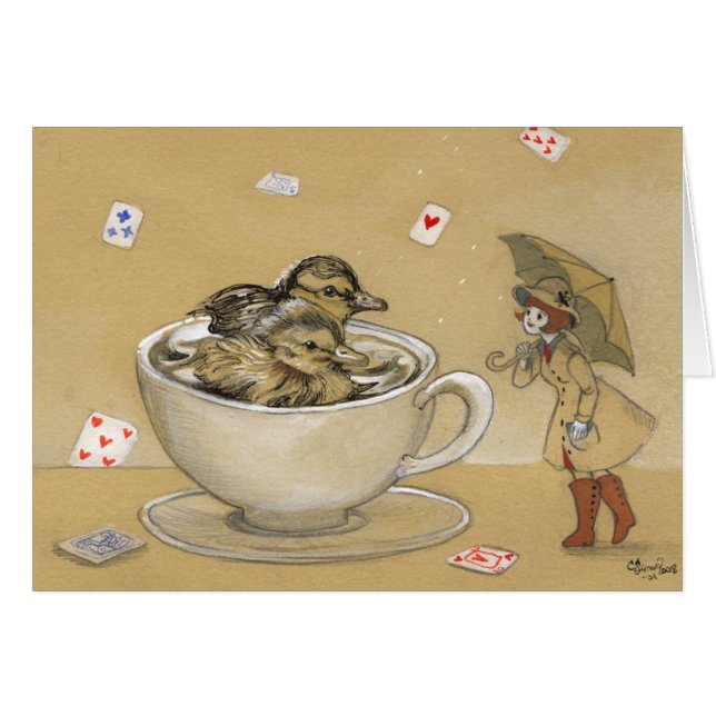 Duckie fröjd OBS kort (Framsidan Horizontal)