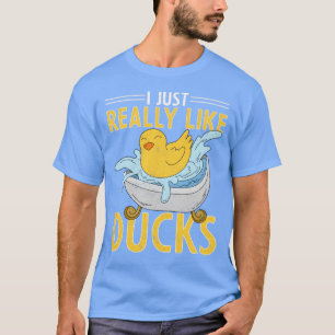 Duckling Bath Leksak Ducky Bath Anka Rubber Anka T Shirt