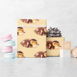 Duckling Photo Wrapping Paper Presentpapper