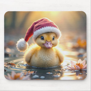 Duckling Wearing a Santa Hat Musmatta