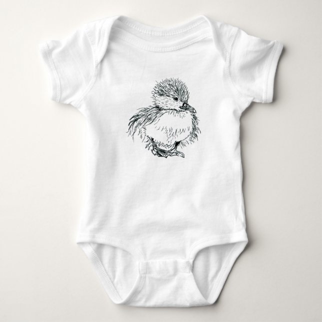 Ducklingbodysuit T Shirt (Framsida)