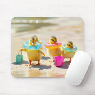 Ducklings med Beach Leksak Musmatta
