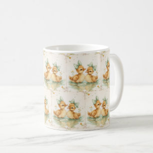 Ducklings och Daisy: Påsk Mornings 🌼 ☕ Kaffemugg