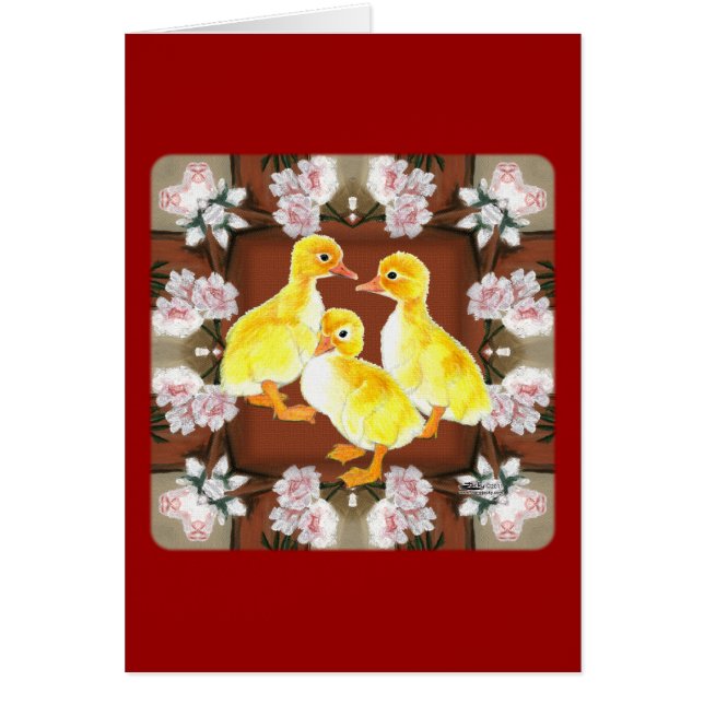 Ducklings och Ro OBS Kort (Framsidan)