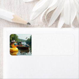 Duckme River Returadress Etikett