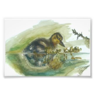 Duckning av vattenfärgsutskrift fototryck