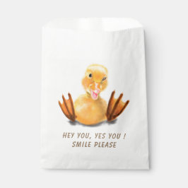 Duckning Play Wink Favor Bag Smile Tecknad