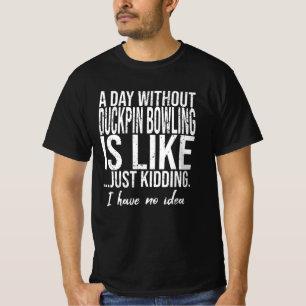 Duckpin bowlingidé t shirt