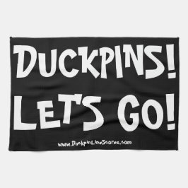 DUCKPINS!DÅ KÖR VI!  TOWEL KÖKSHANDDUK