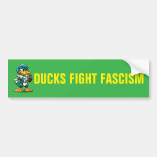 DUCKS FIGHT FASCISM BILDEKAL