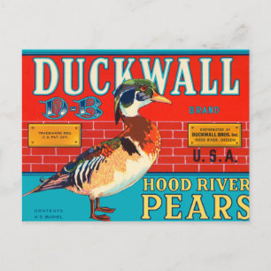 Duckwall Brand Vykort