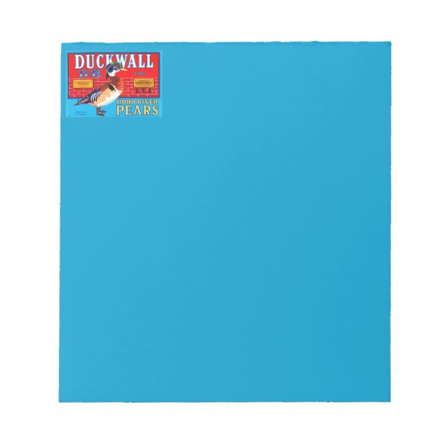 Duckwall Huva River Pears Anteckningsblock (Framsida)
