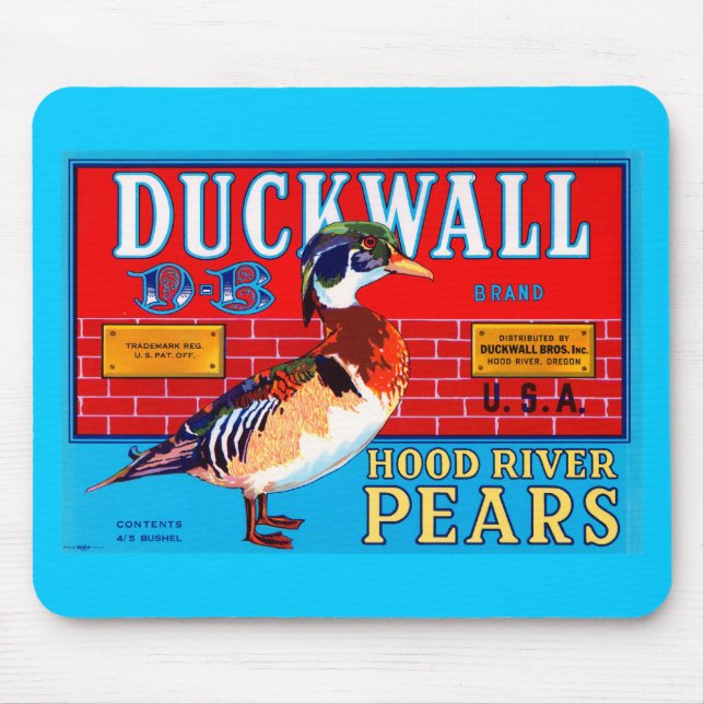 Duckwall Huva River Pears Musmatta (Framsidan)