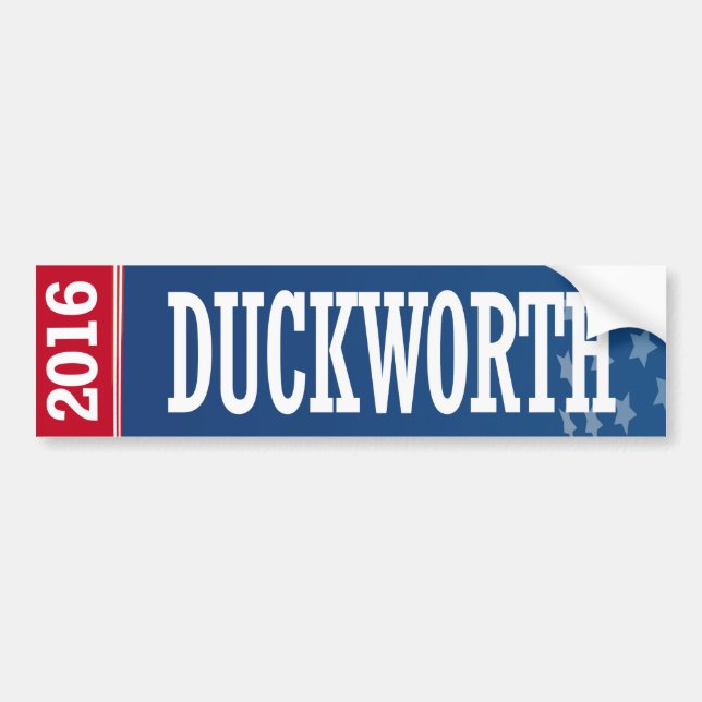Duckworth - Tammy Duckworth 2016 Bildekal (Framsidan)