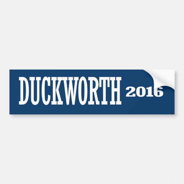 Duckworth - Tammy Duckworth 2016 Bildekal (Framsidan)