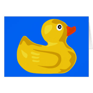 Ducky anka hälsningskort