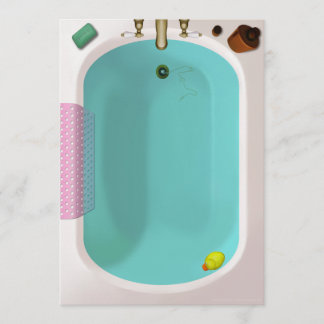 Ducky baby showerinbjudningar inbjudningar