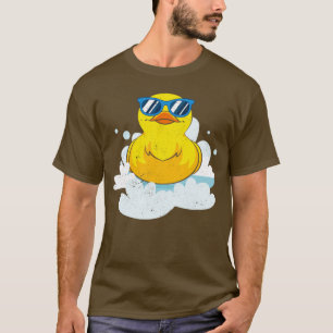 Ducky Coola Duckling Funny Bath Leksak Rubber Anka T Shirt