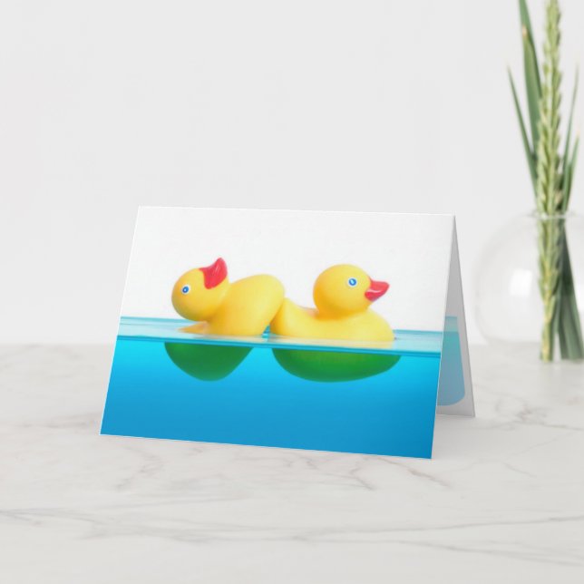 Ducky gummi kort (Framsida)