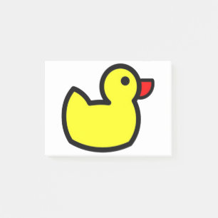 Ducky gummi post-it block