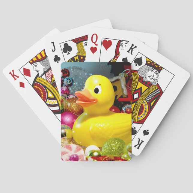 Ducky jul mig spel kort (Baksidan)