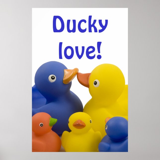 Ducky love - affisch (Framsidan)