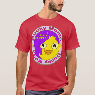 Ducky Momo I Hate People T Shirt