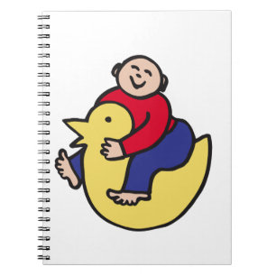 Ducky Rider Anteckningsbok