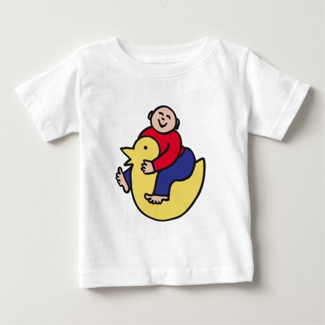 Ducky Rider Tee Shirt (Framsida)