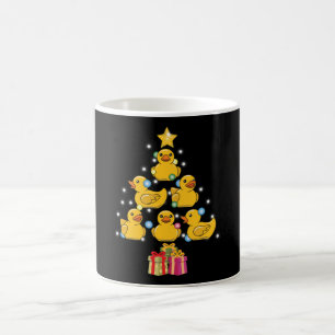 Ducky Rubber Anka Julgran Kaffemugg
