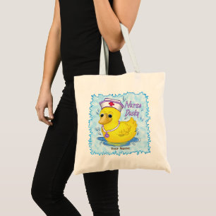 Ducky söt sjuksköterska tygkasse