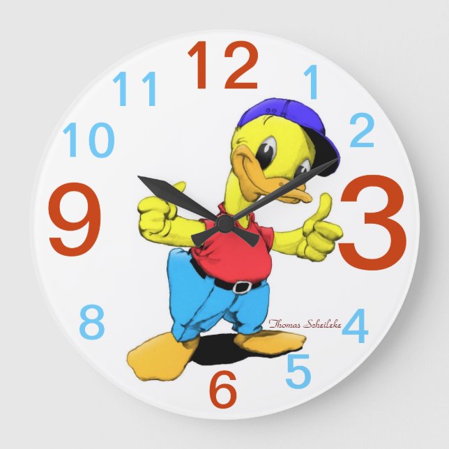Ducky Stor Klocka (Framsida)