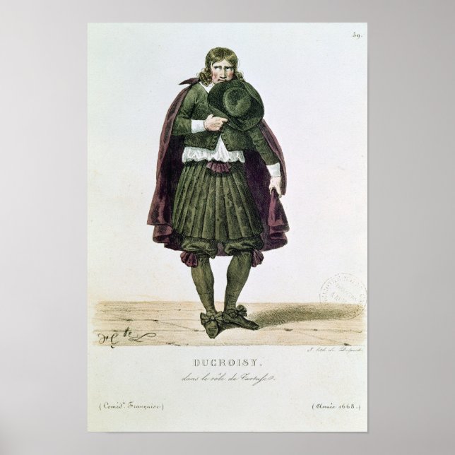 Ducroisy i Tartuffe roll Poster (Framsidan)