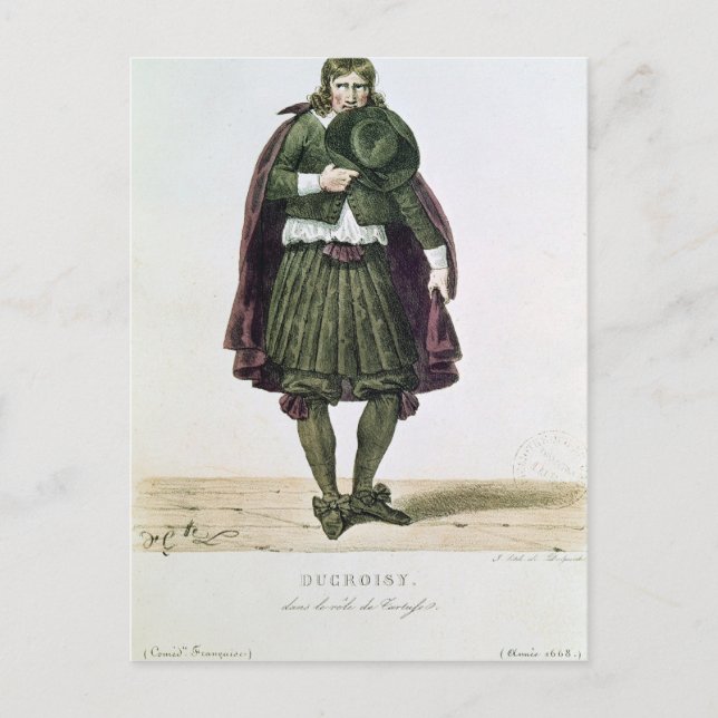 Ducroisy i Tartuffe roll Vykort (Framsida)