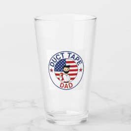 Duct Tape Dad - Beer Glass Glaskopp