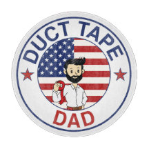 Duct Tape Dad - Cutting Board