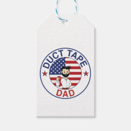 Duct Tape Dad - Gift Tag Presentetikett