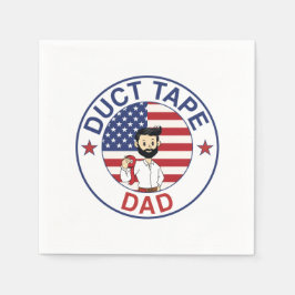Duct Tape Dad - Paper Napkin Pappersservett