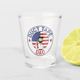 Duct Tape Dad - Shot glass
