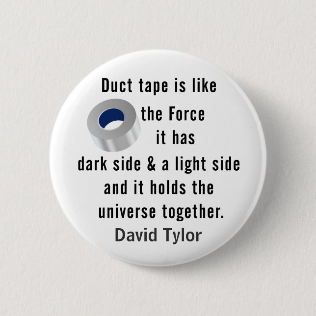 Duct Tape, Ingeniörshumor Knapp (Framsida)