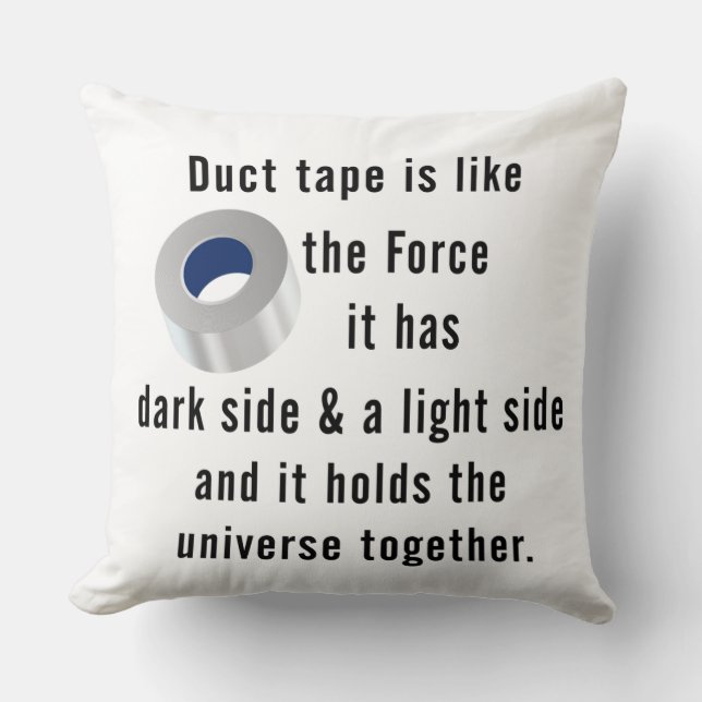 Duct Tape, Ingenjörs humor Kudde (Framsida)