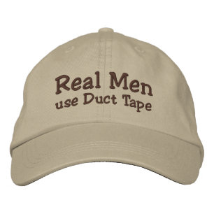 Duct Tape - luddig hatt Broderad Keps