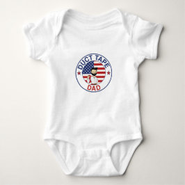 Duct Tape Pappa - Baby Kroppsoverall T Shirt