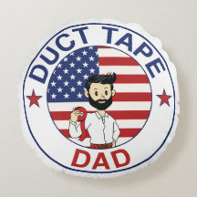 Duct Tape Pappa - Kuddcover