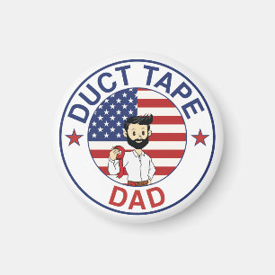 Duct Tape Pappa - Magnet